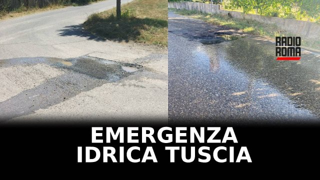 La Tuscia a secco. Storce’: “Se bisogna portare l’acqua a tutti, noi stiamo andando contro corrente”