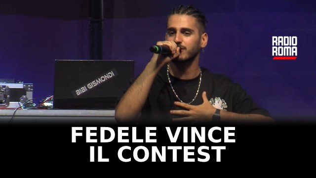 Porta di Roma Live, Fedele vince il contest di Radio Roma per gli artisti emergenti