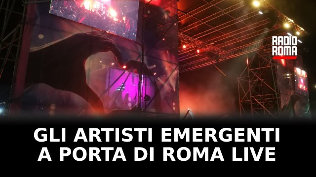 Porta di Roma Live, gli artisti emergenti sul palco di Radio Roma