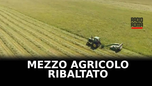 Trattore si ribalta nei campi, muore donna nel Frusinate