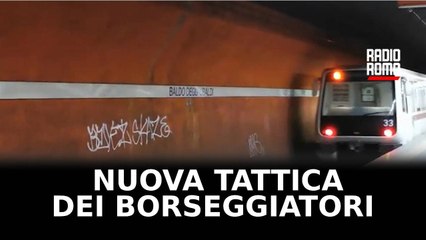 Metro Roma, borseggiatori con spray al peperoncino per fuggire