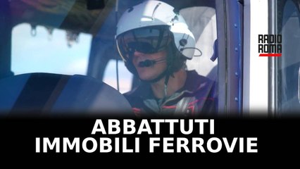 Maxi sgombero a Roma, abbattuti immobili ferrovie