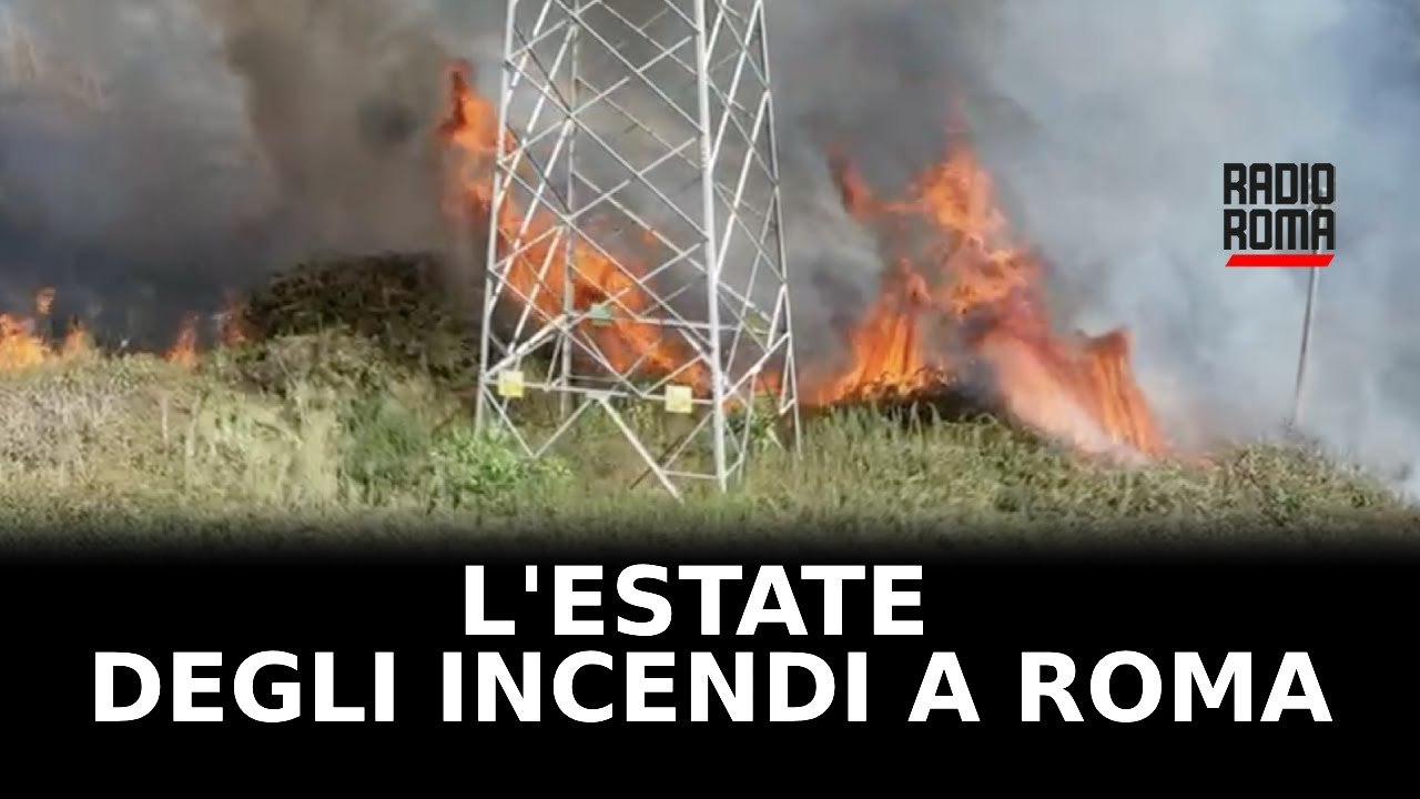 A Roma è l'estate degli incendi, mai così tanti - Video Dailymotion
