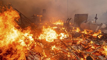 Incendios en California impulsados por el viento