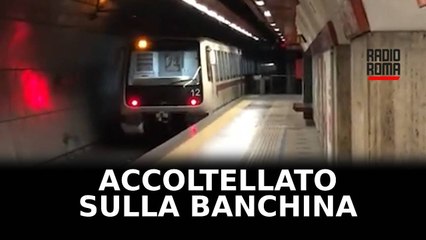 Chiede di sedersi, accoltellato sulla Metro C a Roma