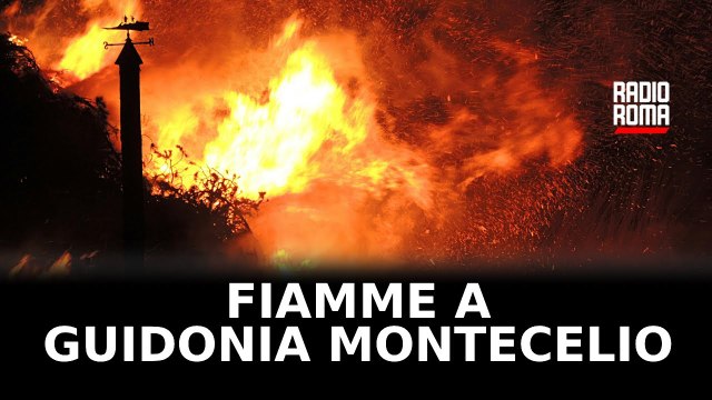 Guidonia Montecelio, fiamme nel campo nomadi: il Sindaco firma l'ordinanza