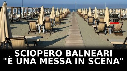 Sciopero balneari, Aduc: "È tutta una messa in scena"