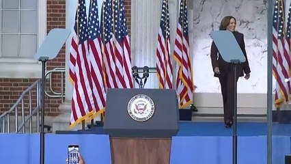 Kamala Harris reconoce la derrota y pide a sus partidarios que "sigan luchando"