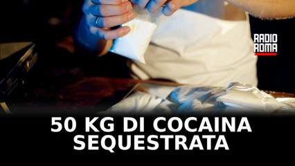 Polizia sequestra a Roma 50 kg di cocaina