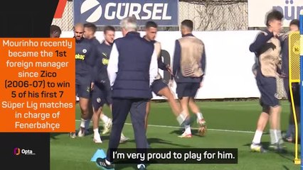 Tadic relishing playing for Mourinho at Fenerbahce