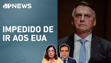 Bolsonaro quer retomar passaporte para ir aos Estados Unidos; Vilela e Dora Kramer opinam