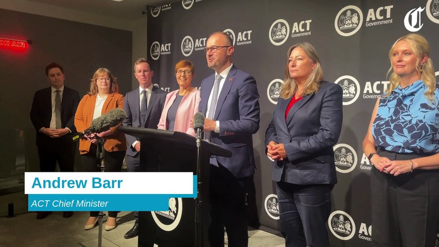 Andrew Barr announces new cabinet | The Canberra Times | Canberra, ACT