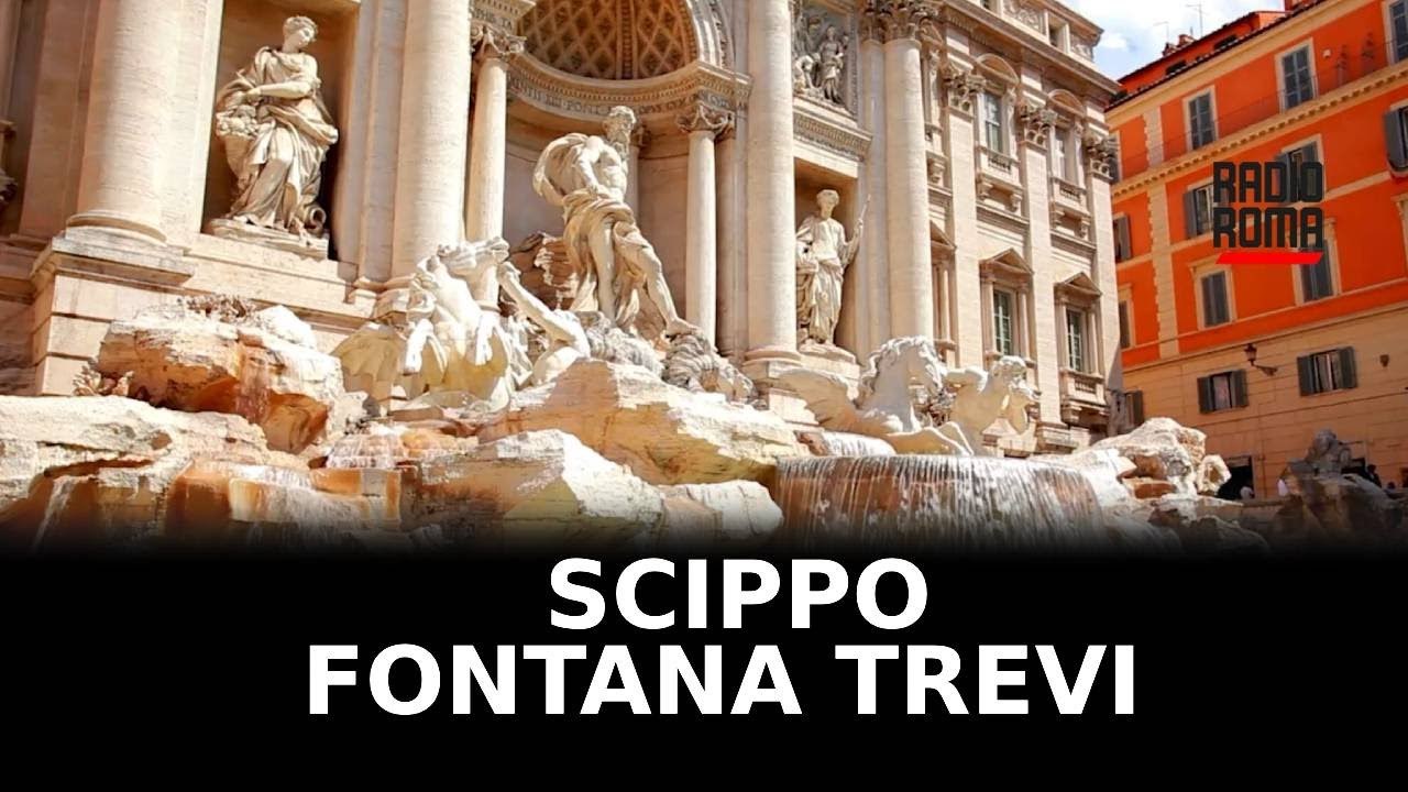 Lancia moneta in Fontana di Trevi e viene scippata
