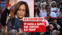 U.S. Election 2024 – VP Kamala Harris, nag-concede kay Trump | GMA Integrated Newsfeed