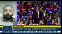Candidato Donald Trump gana las elecciones presidenciales