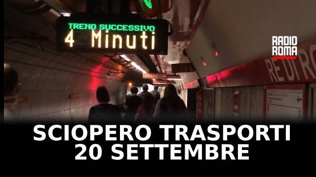 Venerdì 20 nuovo sciopero dei trasporti