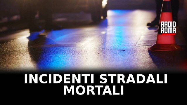 Altri due incidenti stradali mortali a Roma