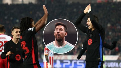 Hansi Flick Praises Barcelona's Dominant 5-2 Win Against Crvena Zvezda ⚽