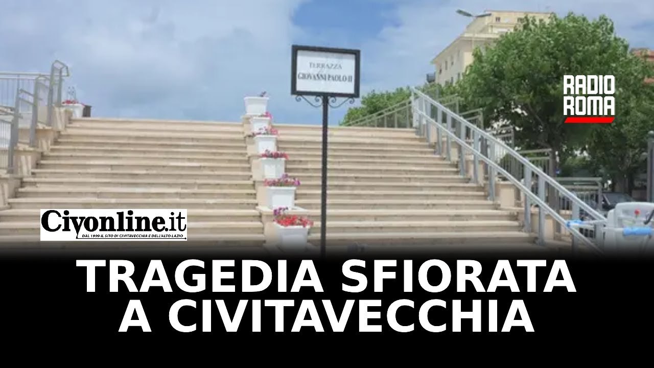Civitavecchia, tragedia sfiorata a Terrazza Guglielmi