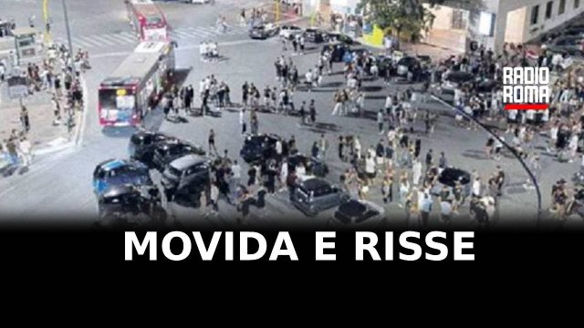 Movida e risse senza fine in piazza Euclide a Roma