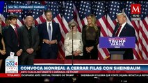 Ricardo Monreal convoca a cerrar filas con Sheinbaum ante posibles amenazas de Donald Trump