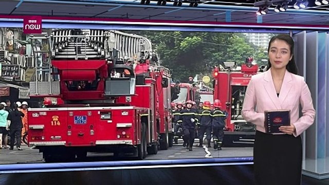 Cháy nhà ở đường Bà Hạt, quận 10, TP.HCM