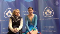 Junior Women Short Program 2025 Skate Canada BC/YT Super Series Sectionals - Meeker Arena