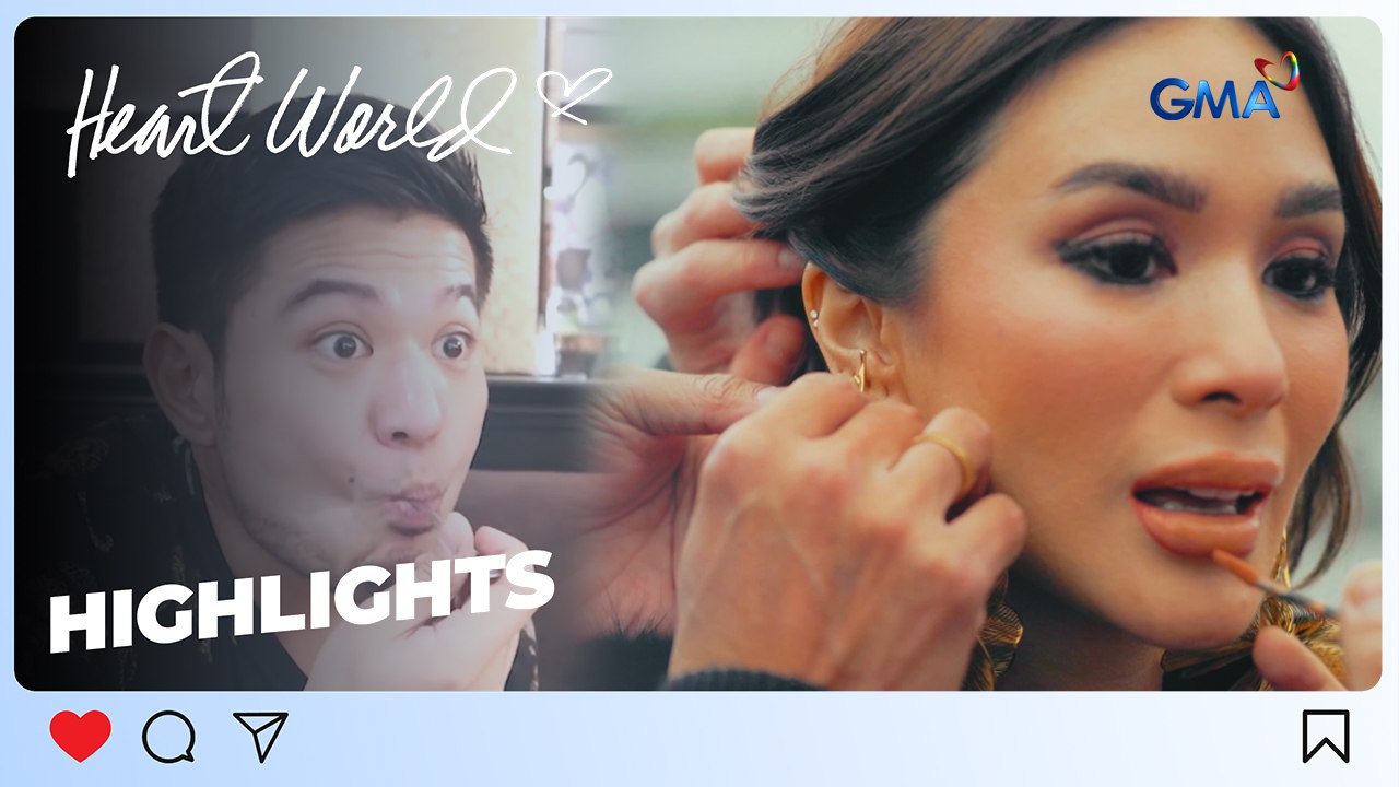 Who are Heart Evangelista's friends behind the scenes? | Heart World