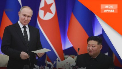 Putin tandatangani pakatan pertahanan bersama Korea Utara
