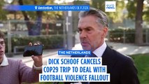 Dick Schoof cancels COP29 trip to deal with fallout from attacks on Israeli football fans