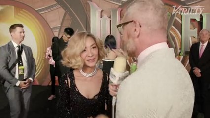 Michelle Yeoh on the 'Wicked' Red Carpet