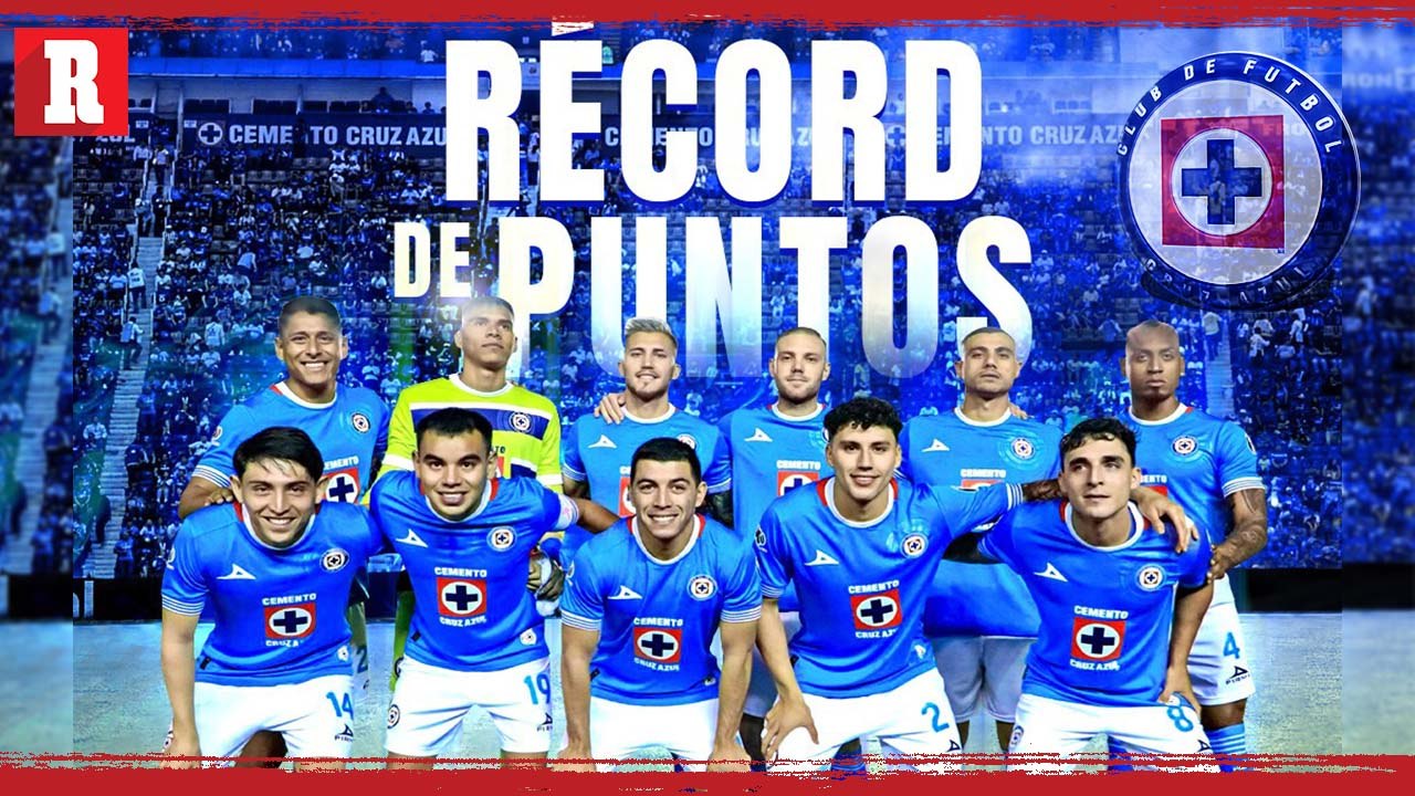 ¡La Máquina es HISTÓRICA!  Cruz Azul rompió el RÉCORD de PUNTOS de la Liga MX