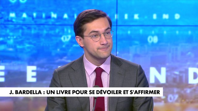 L'édito de Jules Torres : «Jordan Bardella : un livre pour se dévoiler et s'affirmer»