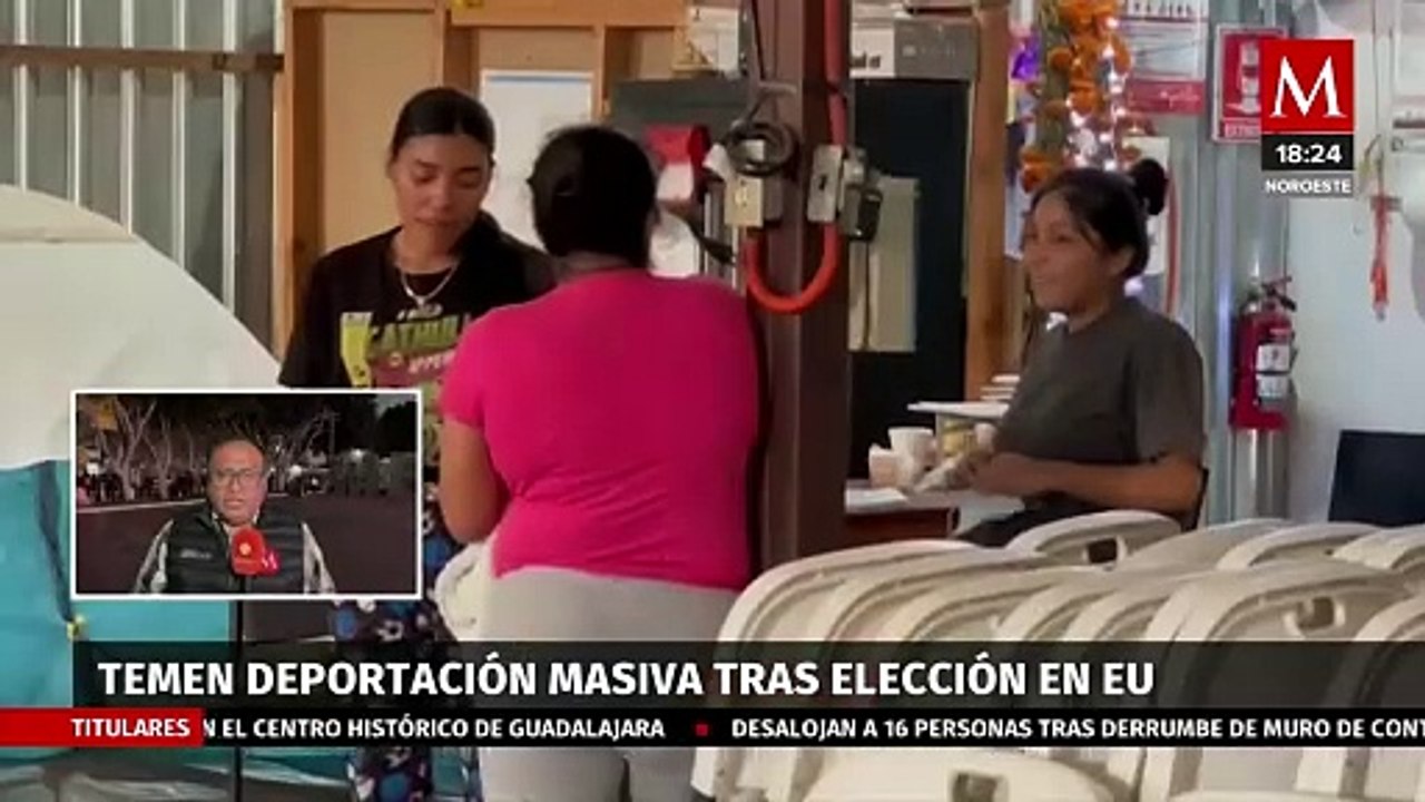 Migrantes en incertidumbre ante el triunfo de Donald Trump en las elecciones de Estados Unidos