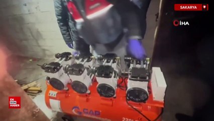 Sakarya'da 865 kilogram kaçak tütün ele geçirildi