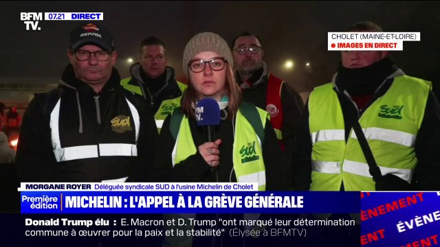 On a appris par les médias que les usines allaient fermer , déplore la déléguée syndicale SUD à l'usine Michelin de Cholet