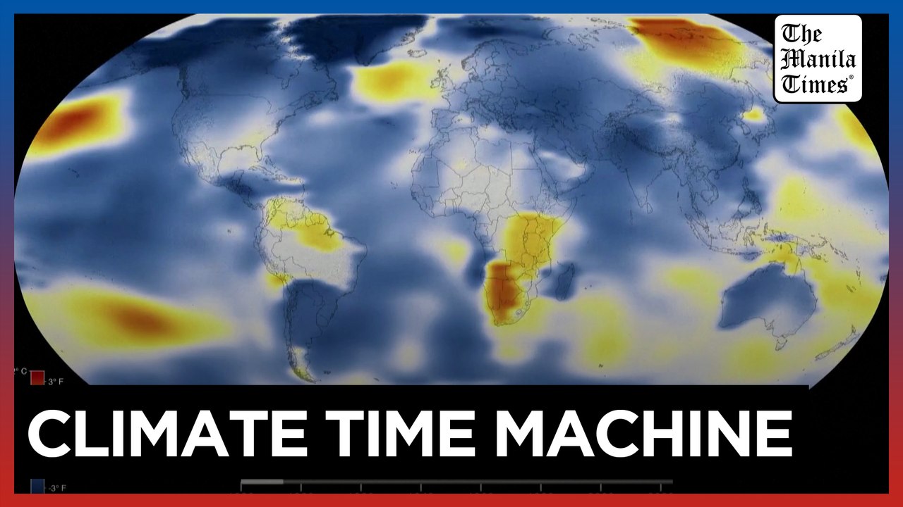 NASA's climate time machine shows changes in our planet