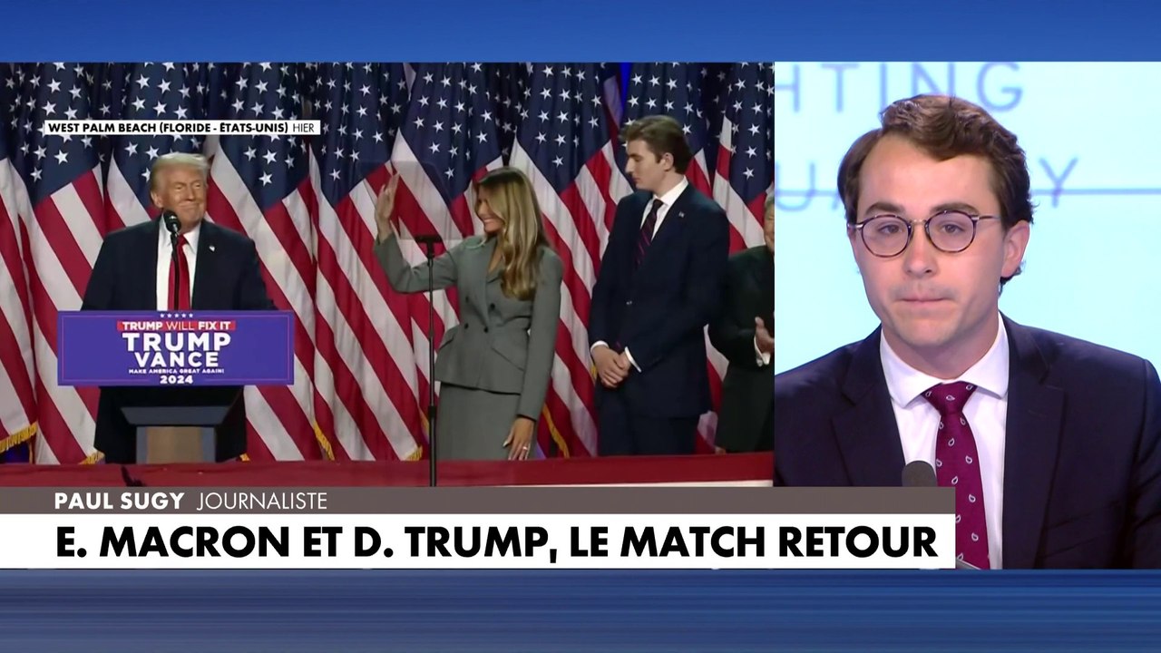 L'édito de Paul Sugy : «Emmanuel Macron et Donald Trump, le match retour»
