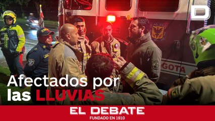El fuerte aguacero que ha colapsado vías en Bogotá