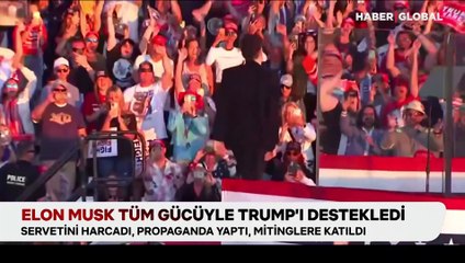 Trump: bir yıldız doğdu, adı Elon