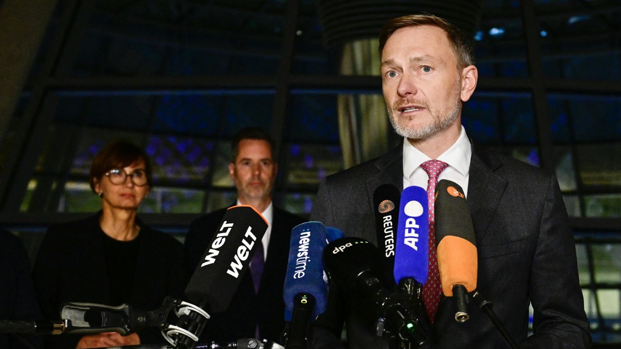 'Matt und unambitioniert': Lindner gibt Scholz Schuld für Ampel-Aus