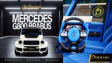Brabus G800  Mercedes in Dubai for Sale-Dourado Luxury car