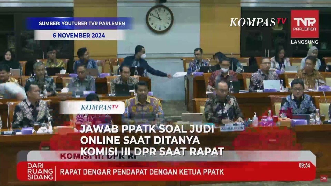[FULL] Jawab PPATK soal Judi Online saat Rapat Bersama Komisi III DPR RI | SERIAL JUDOL