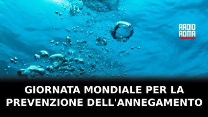 Giornata mondiale per la prevenzione dell'annegamento
