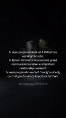 "Nobody cares about your success—until it impacts them."