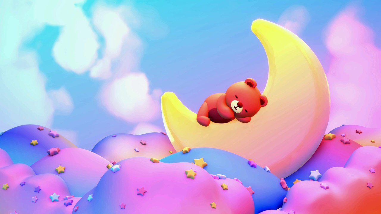 Teddy Bear, Teddy Bear, Close Your Eyes 🧸 Calming Baby Lullaby for Sweet Dreams Bedtime Music