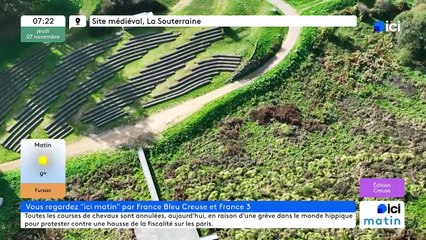 07/11/2024 - ICI Matin France Bleu Creuse en vidéo