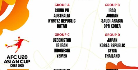 مواجهات قوية ومثيرة في كأس آسيا للشباب تحت 20 عاماً – الصين 2025