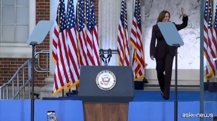 Harris: la luce della promessa americana briller? finch? lotteremo