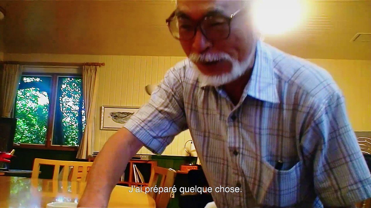 Hayao Miyazaki et le héron Bande-annonce VO STFR